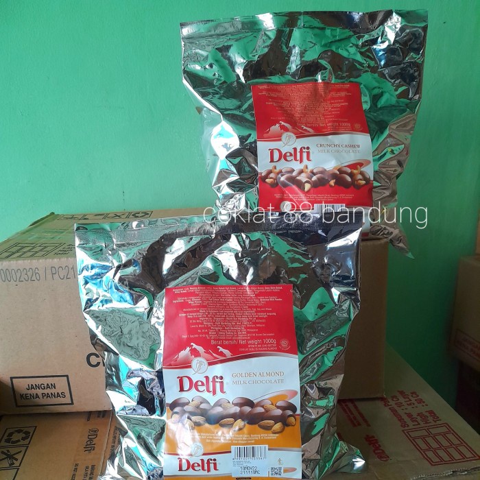 

BARANG TERLARIS DELFI ALMOND MEDE CASHEW 1KG, COKLAT DELFI 1 KG CHOCO DRAGEES 1 KILO