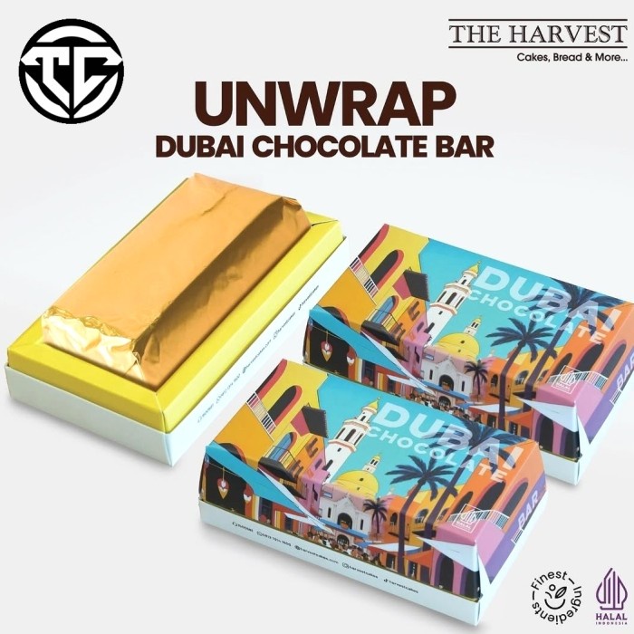 

BARANG TERLARIS READY DUBAI CHOCOLATE COKLAT DUBAI HARVEST - RAINDEAR LOKAL