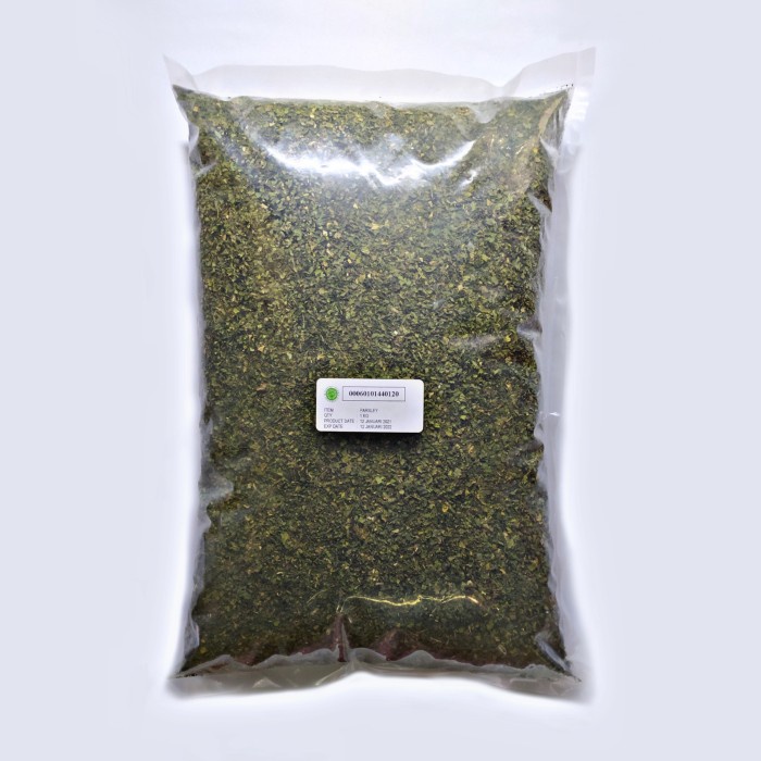 

BARANG TERLARIS PARSLEY FLAKE 1 KG