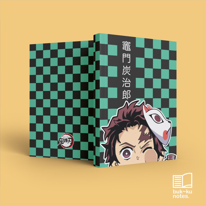 

BARANG TERLARIS Notebook custom buku motif demon slayer kamado tanjiro