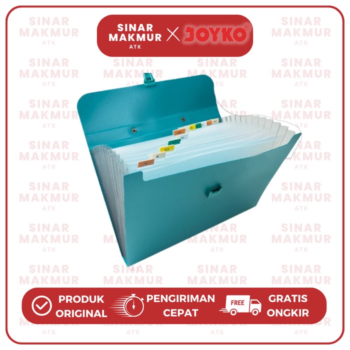 

BARANG TERLARIS Expanding File/Map Harmonika Plastik Folio EF-2638 Joyko (Pcs)