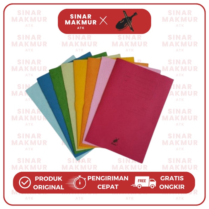 

BARANG TERLARIS Map Kertas/Stofmap Buffalo/Document Organizer Polos 5002 Biola (Pak)