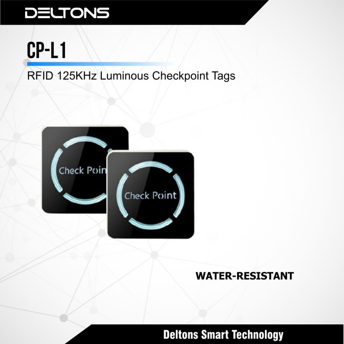 

Ready- RFID Tag Checkpoint Luminous 125KHz Guard Patrol