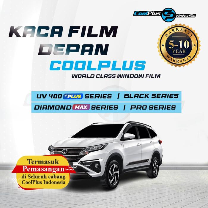 "TOP" KACA FILM DEPAN MOBIL COOLPLUS