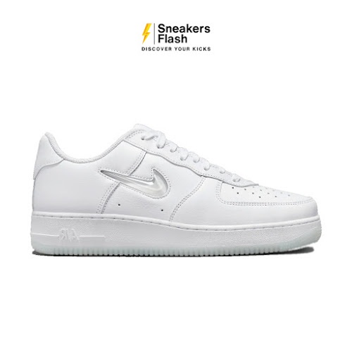 NIKE Air Force 1 Low Color Of The Month Triple White Sepatu Sneakers Unisex - FN5924100 - Size 45.5