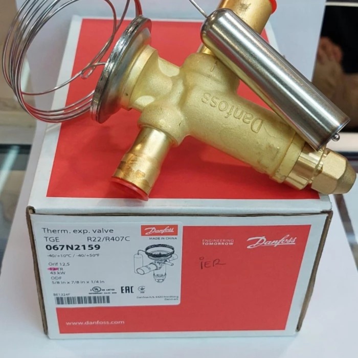 Gercep Expansi Valve Danfoss Tgex 12 Tr (Tge 12 Tr) R22/R407C