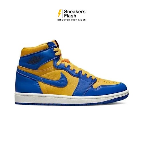 AIR JORDAN  1 Retro High Og Reverse Laney Sepatu Sneakers Wanita - FD2596700 - Size 38.5
