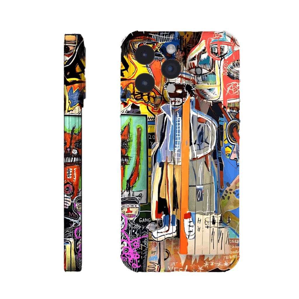 Hardcase Abstrak Basquiat Iphone 11 pro max Iphone 15 Plus Iphone 11 Iphone 11 pro