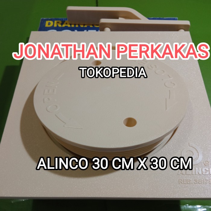 clean out alinco 30x30cm/tutup bak control alinco 30x30cm