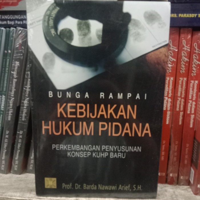 

SALE !!! BUNGA RAMPAI KEBIJAKAN HUKUM PIDANA BY BARDA NAWAWI ORIGINAL READYY