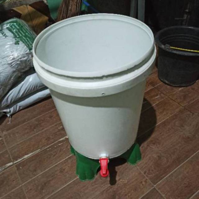 New produk Ember Tempat Air Cuci Tangan Besar 25kg Sanitizer Kran Berkualitas