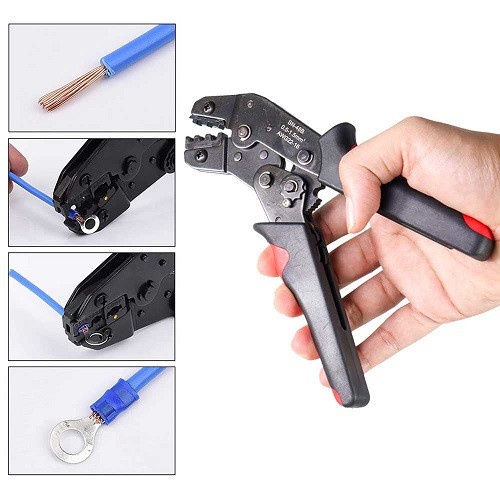 Tang Crimper Terminal Cable Crimping Plier Compression Tool SN-58B / SN-48B Alat Kompresi penyambung