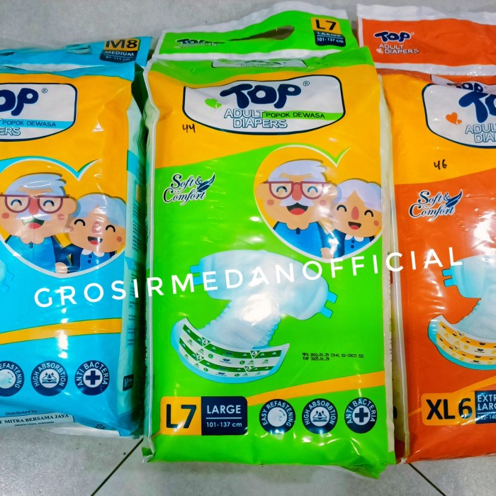 PAMPERS TOP POPOK DEWASA TIPE PEREKAT
