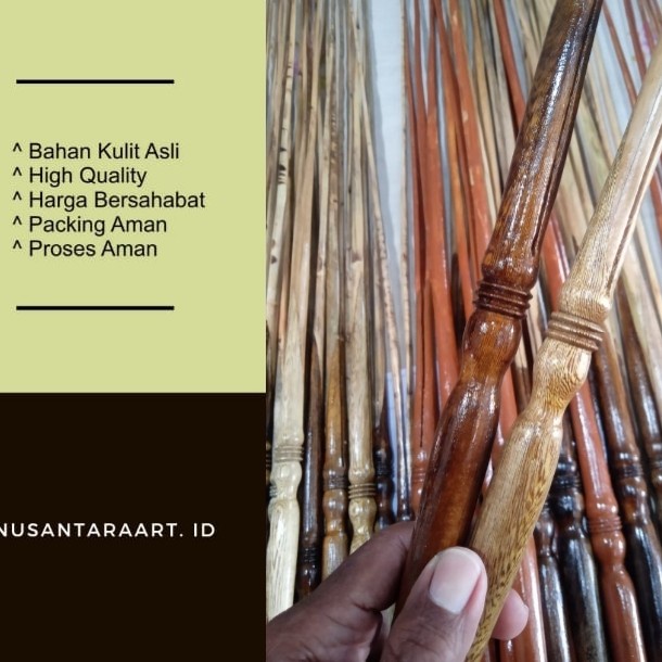 PREMIUM Gapit Wayang Kayu Sambung Rotan