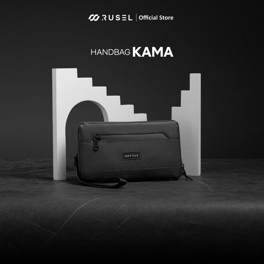 DISKON RUSEL CO - HANDBAG KAMA TAS SELEMPANG PRIA TAHAN AIR
