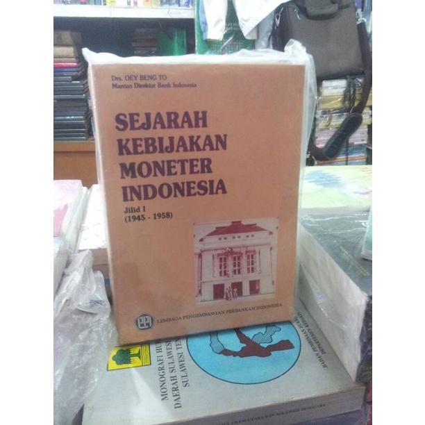 ready stok sejarah kebijakan moneter moneter jld.1 original
