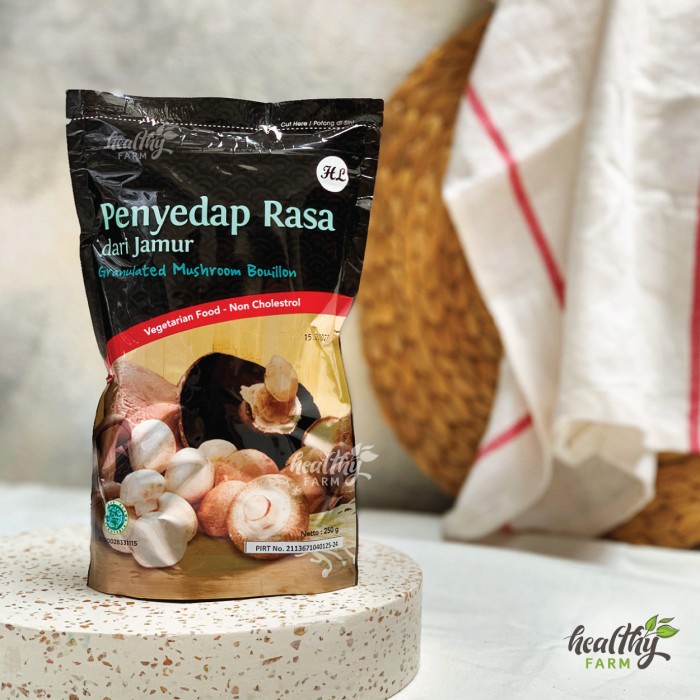 

Promo Terbatas Hl Kaldu Jamur Vegetarian / Penyedap Rasa Jamur Non Msg Aman