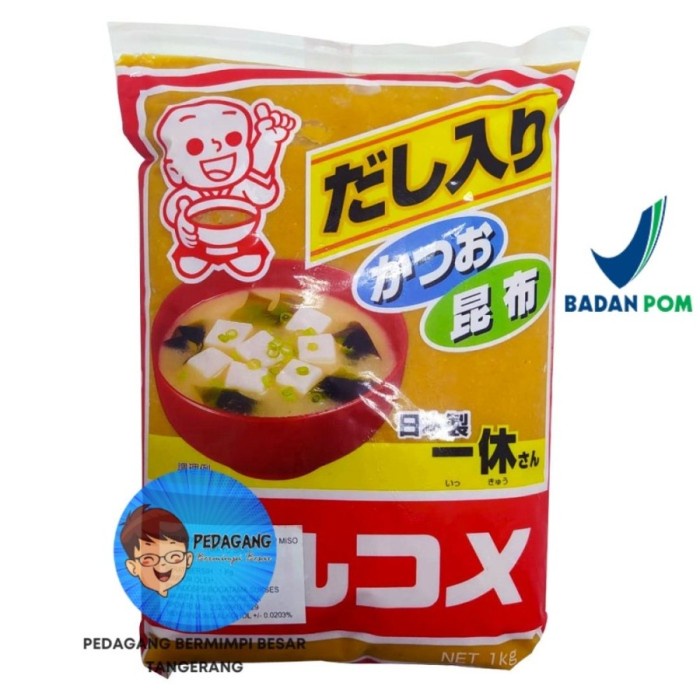 Promo Terbatas Marukome Ikkyusan Miso Paste 1Kg / Bumbu Pasta Miso Import Jepang Aman