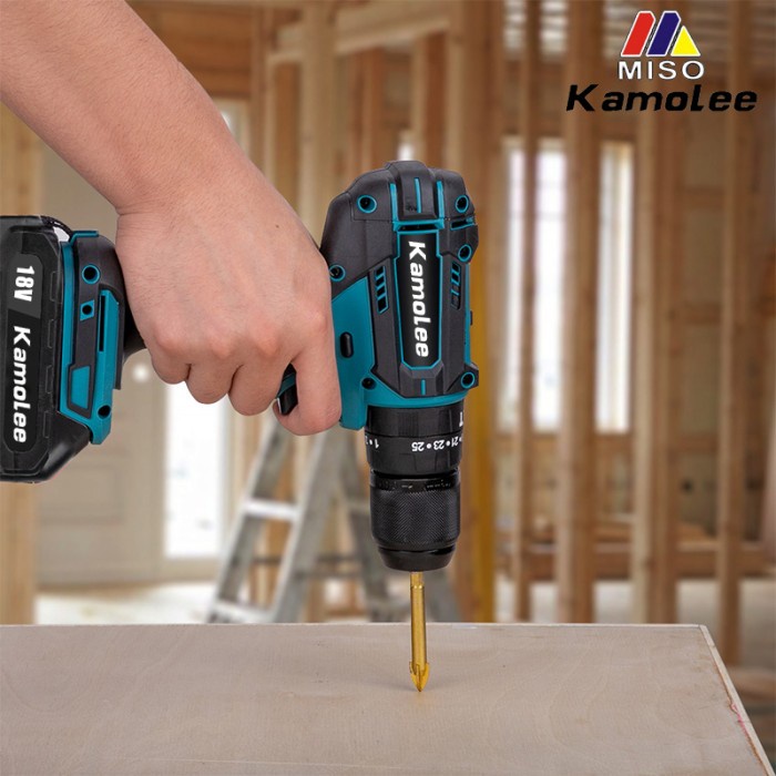 Bor Dampak Listrik Kamolee DDF485 450N.m 10/13mm Brushless/Motor Sikat terlaris