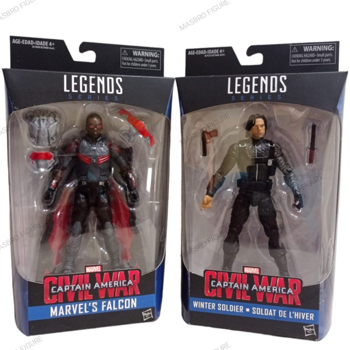 Action Figure Hasbro Marvel Legends Winter Soldier Captain America