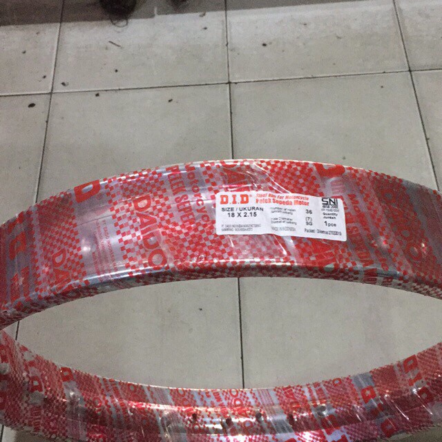 VELG DID KRUM RING 18 UKURAN 215