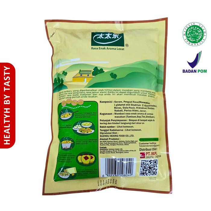 

Sale Terbatas Kaldu Rasa Jamur Totole Penyedap Rasa Jamur Mushroom Bouillon 200 Gram Aman