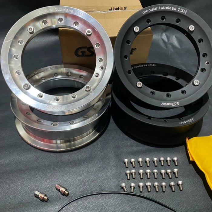 Velk velg velek tubles Gs scooter ring 8 inch modular vespa clasik sup