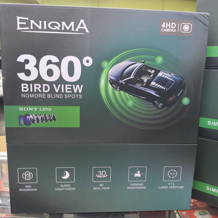 Terhemat Camera Mobil 360 Enigma T7 New Series 3D Bird View 4Hd + Pasang