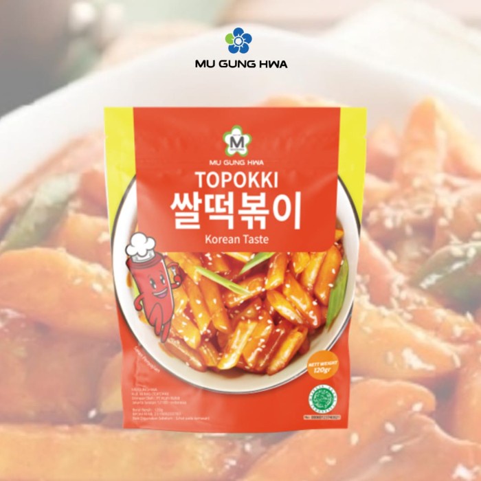 

MUGUNGHWA TOPOKKI KOREAN TASTE 120G (TOKPOKKI KOREA)