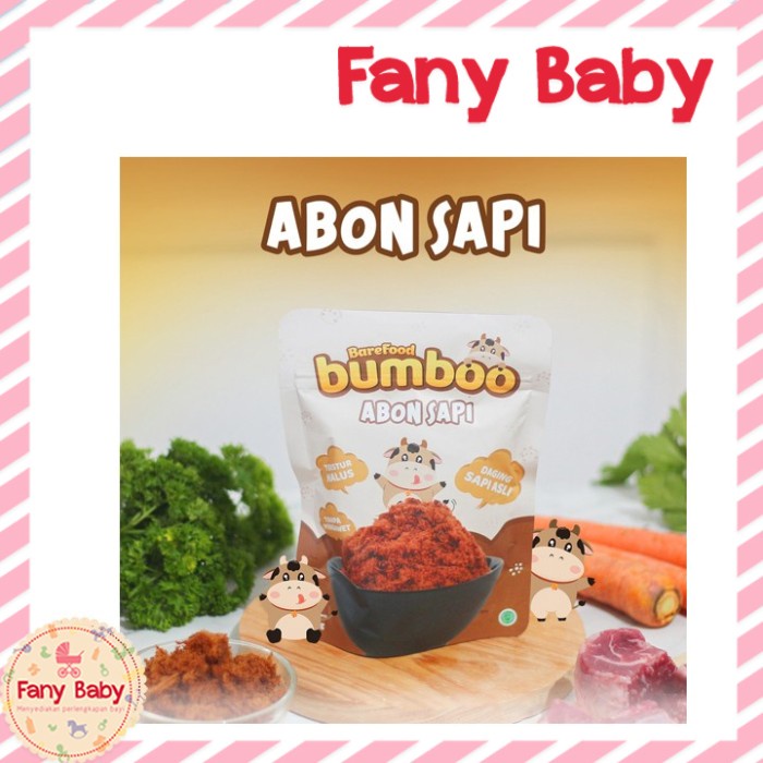 

BUMBOO BY BAREFOOD ABON MPASI 100GR