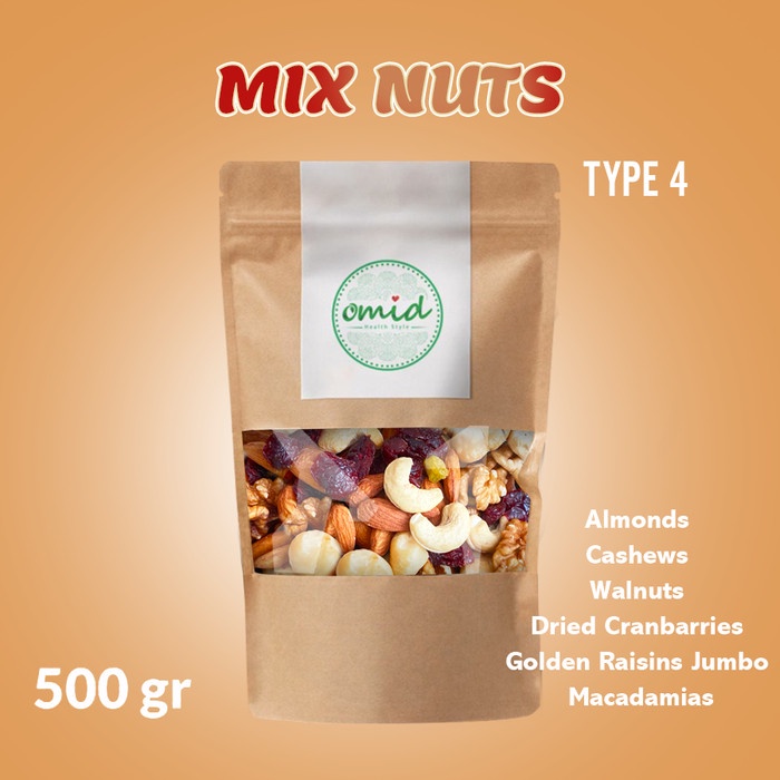 

Mix Nuts Type 4 / Kacang Campur 500GR