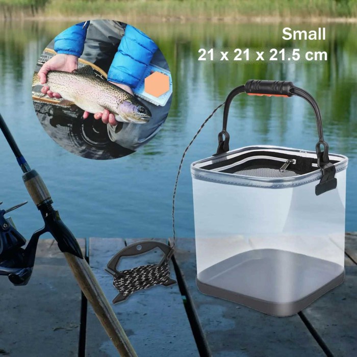 EMBER LIPAT PANCING PORTABLE TEMPAT WADAH UMPAN IKAN HIDUP