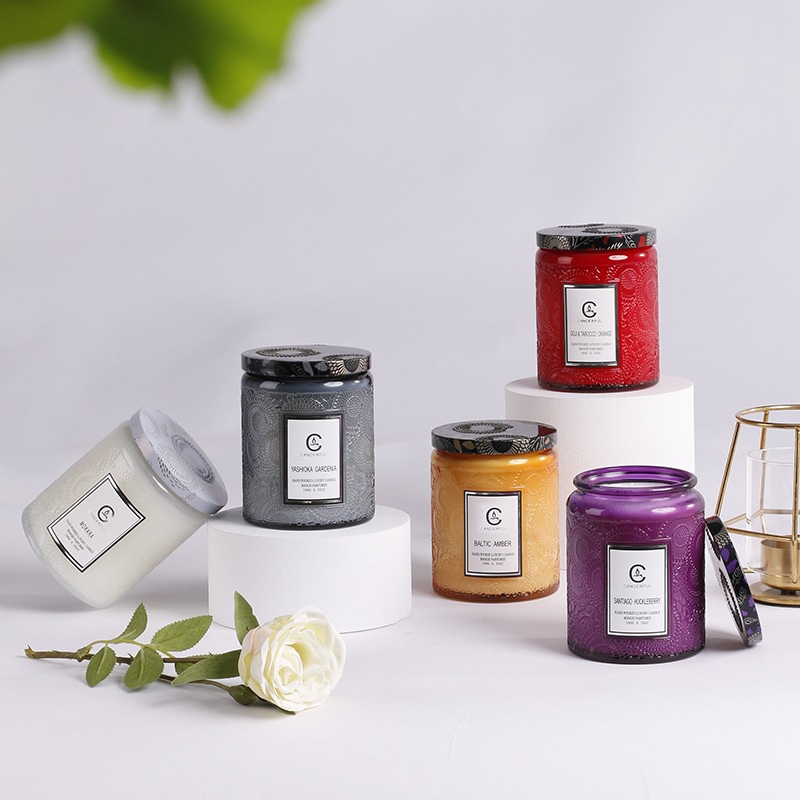 walt candle Lilin Soy Wax Aromatherapy wangi kecil Jar warna