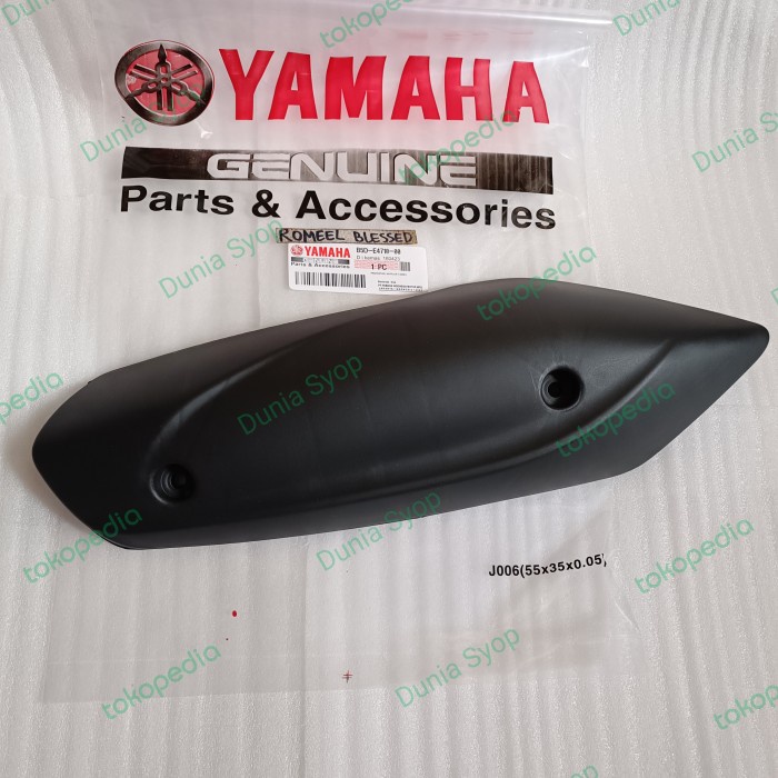 TUTUP KNALPOT FREEGO MIO GEAR 125 PELINDUNG KNALPOT FREE-GO GEAR 125