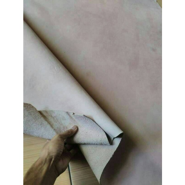 KULIT LEMBARAN VEGTAN KULIT SAPI NABATI TEBAL 1MM CUSTOM ORDER3