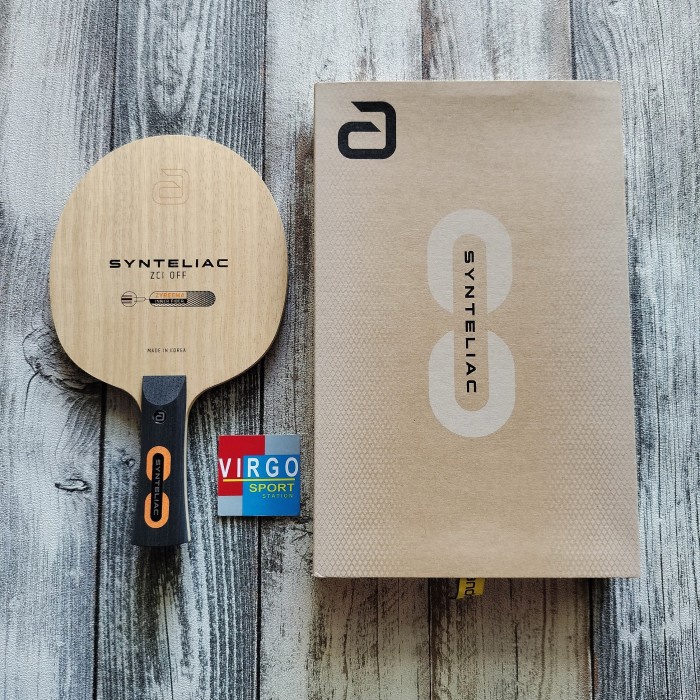 Andro Synteliac ZCI Carbon kayu bat bet pingpong 100%Original