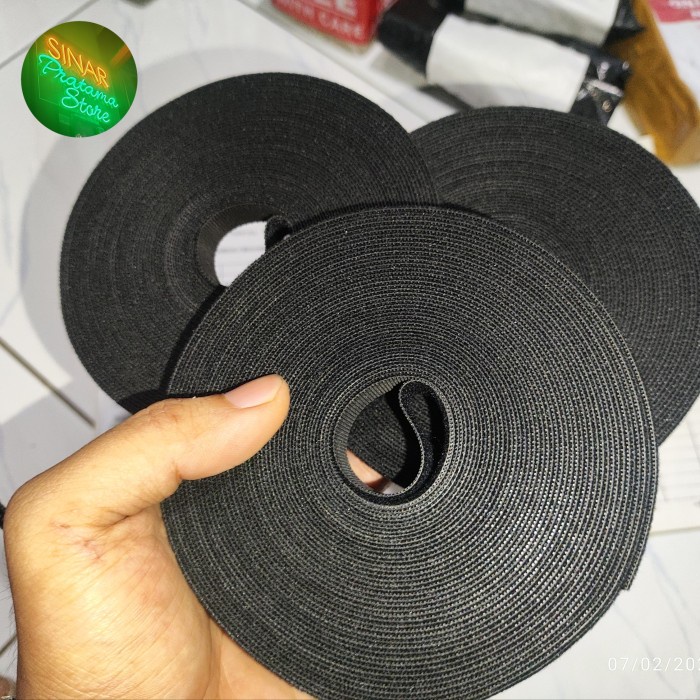 

Viral Cable Organizer 10M 10 Meter Management Tali Pengikat Kabel Universal Velcro Mouse Keyboard Pc
