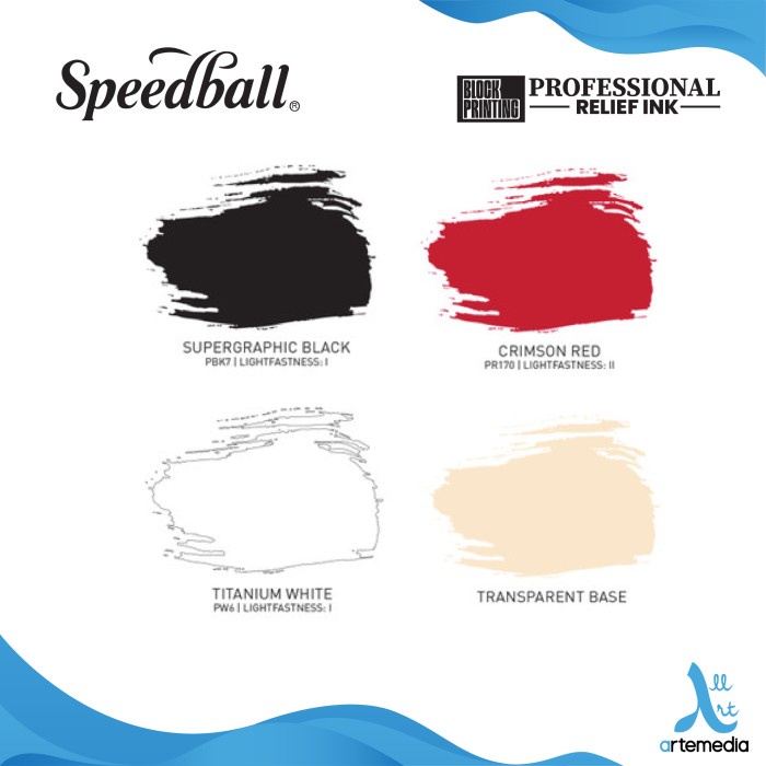 

TERLARIS Tinta Cetak Speedball Professional Relief Ink Block Printing