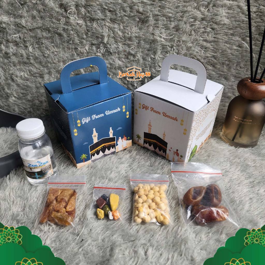 

FLASH SALE PAKET OLEH OLEH HAJI DAN UMROH AIR ZAMZAM ORI + KACANG ARAB + KISMIS GOLDEN + COKLAT