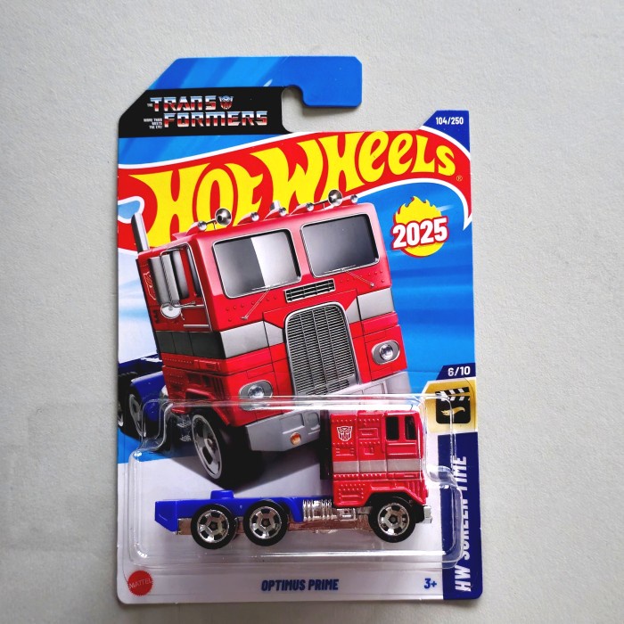 Hot Wheels Optimus Prime 2025