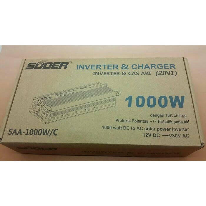 Banyak Dicari Power Inverter 1000 Watt 12V With Charger Aki