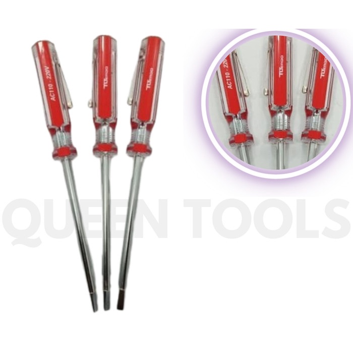 Testpen Tespen Listrik Obeng TLTergo Tl Tergo Tltergo Original
