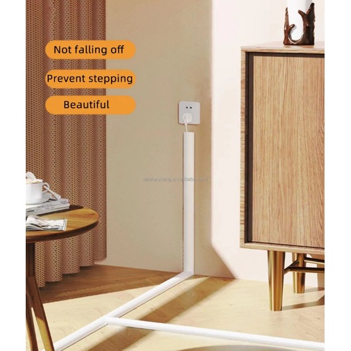 PENUTUP ATAU PELINDUNG KABEL LISTRIK UNTUK MANAJEMEN KABEL CABLE ORGANIZER KABEL DINDING DAN LANTAI.