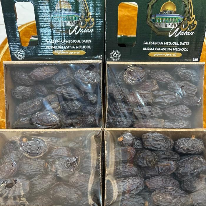 

Kurma Medjool Palestine Watan Very Good Quality 1Kg