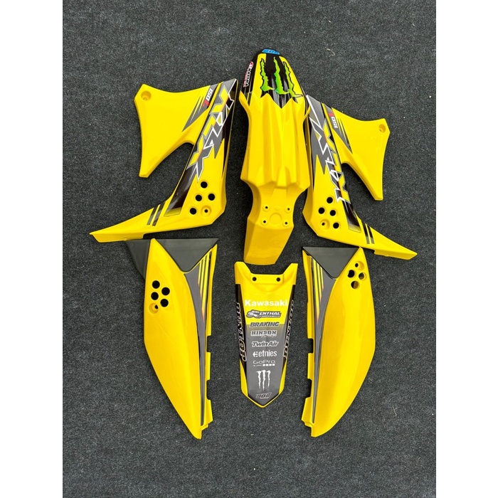 bodi set klx 150 body kit set klx 150 Dtracker bodi full set klx 150 ktm cfr yz trail klx 150