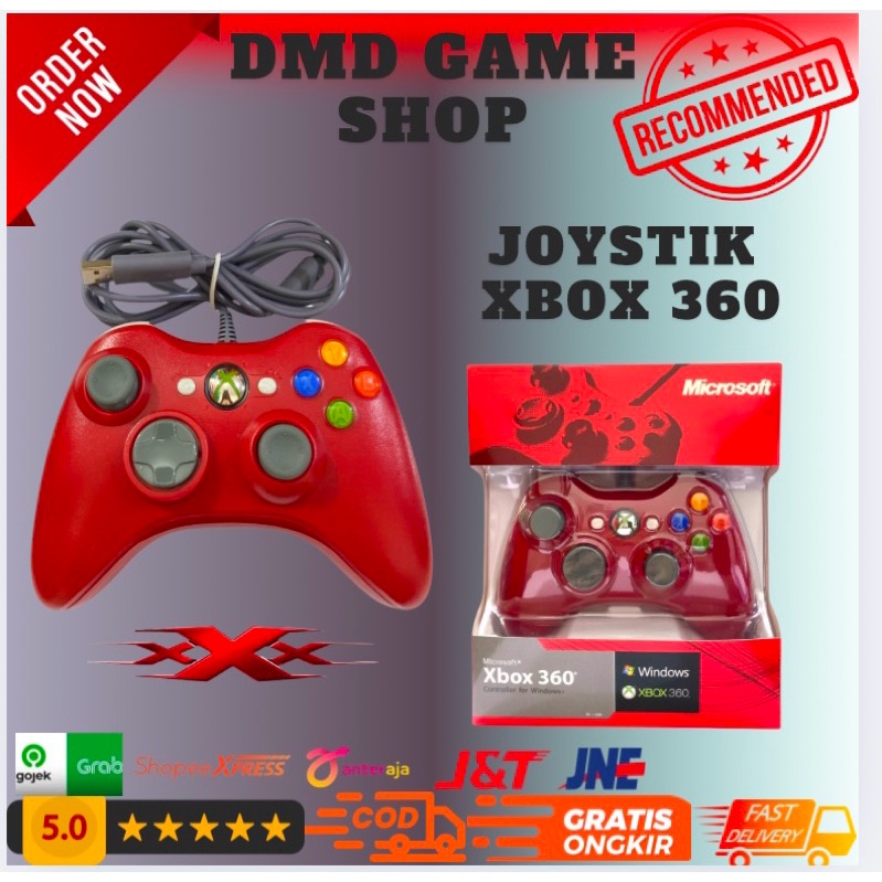 Stik Stick xbox 360 wired// stick kwalitas superr // stick xbox-pc -new