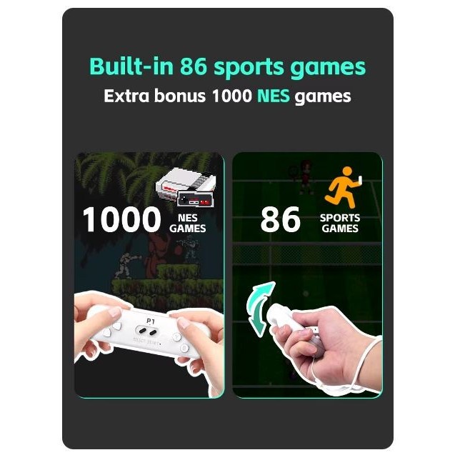 Data Frog Y2 Fit Game Console Interactive Sensory Wireless Control Konsol Game -new