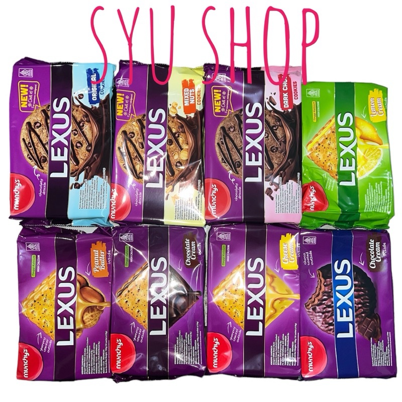 

A Munchys Lexus Sandwich Cream Biskuit Biscuit Cookies Cookie Chocolate Dark Choco Coated Peanut