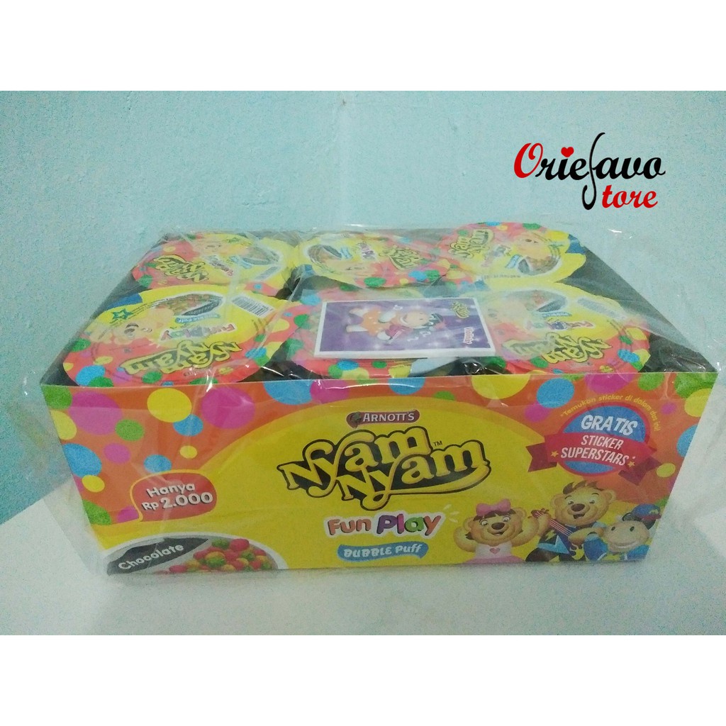 

A Nyam Nyam Fun Play 11 Gram - 12 Pcs