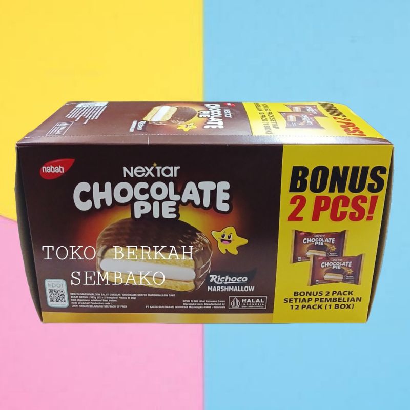 

A Nextar Chocolate Pie Richoco Marshmallow -1 Box